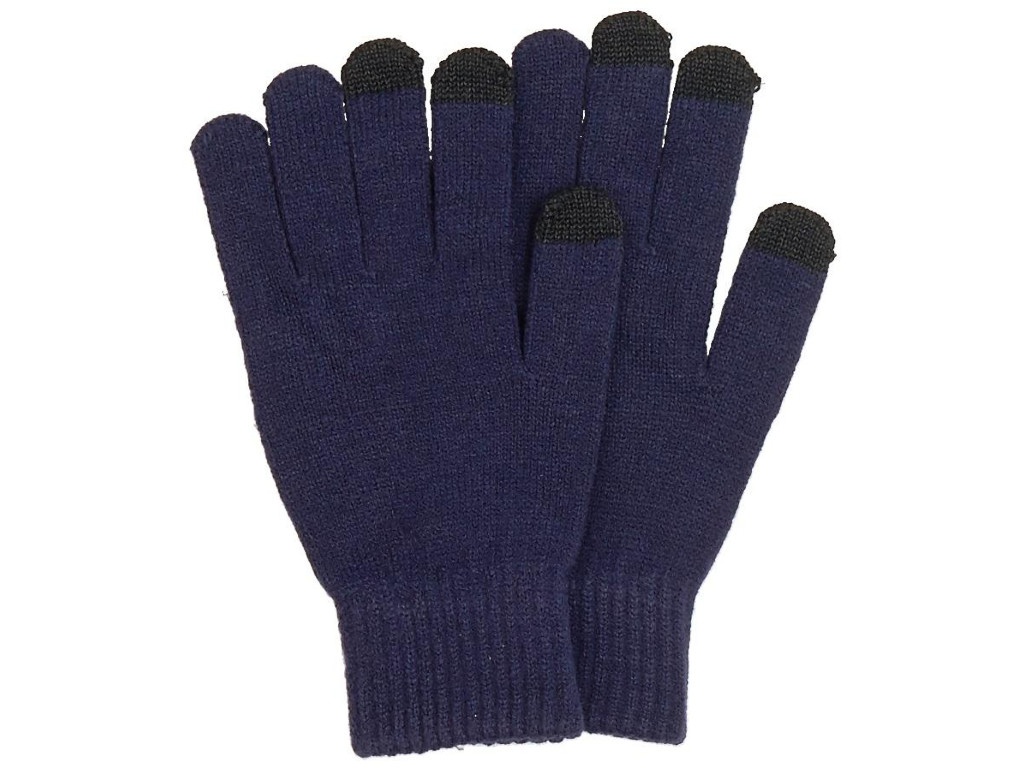 фото Теплые перчатки для сенсорных дисплеев territory р.uni blue 1514