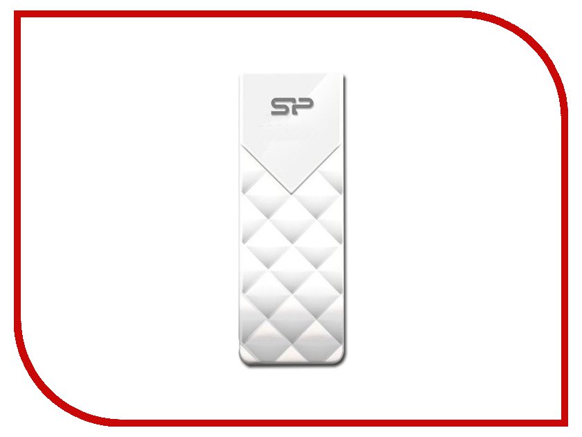 фото USB Flash Drive 32Gb - Silicon Power Ultima U03 White SP032GBUF2U03V1W