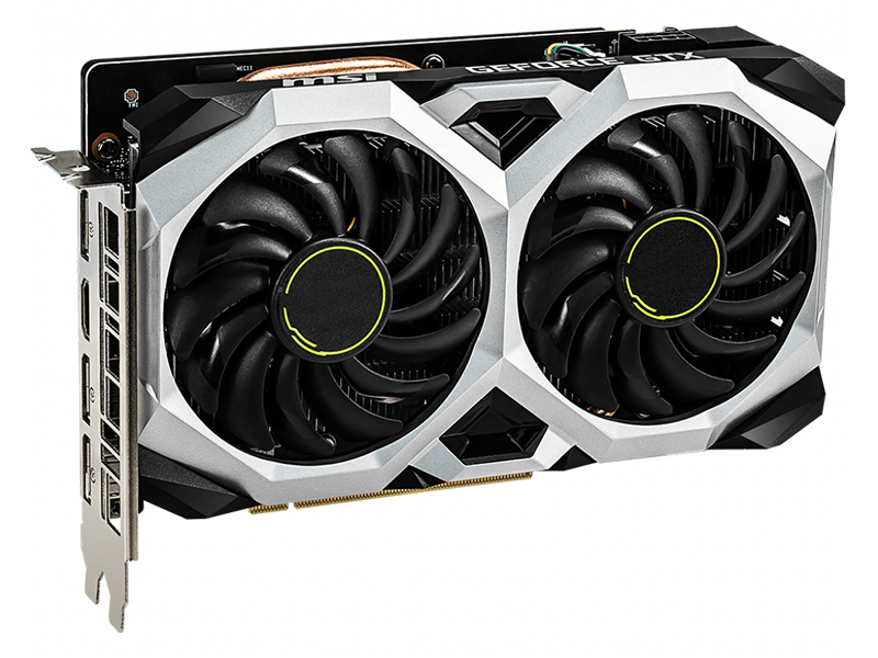 

Видеокарта MSI GeForce GTX 1660 1830Mhz PCI-E 3.0 6144Mb 8000Mhz 192 bit DP HDMI DVI-D HDCP GTX 1660 VENTUS XS 6G OCV1, GTX 1660 VENTUS XS 6G OCV1