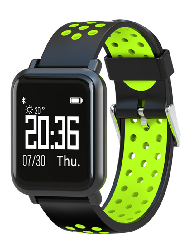 

Умные часы Jet Sport SW-4 Black-Green, Sport SW-4