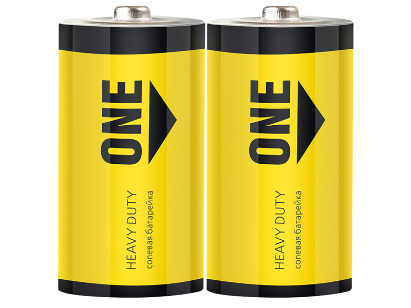 Батарейка D - SmartBuy One R20 SOBZ-D02S-Eco (2 штуки) батарейка eleven d r20 солевая 2 штуки в упаковке