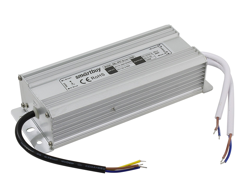 

Блок питания SmartBuy SBL-IP67-Driver-100W для LED ленты IP67, SBL-IP67-Driver-100W