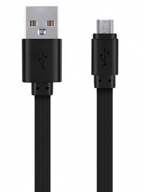 фото Аксессуар SmartBuy USB - microUSB 3m Black iK-30r-2