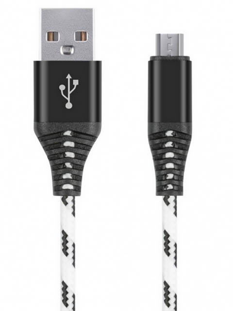 фото Аксессуар SmartBuy USB - microUSB 3m White iK-302cm-2