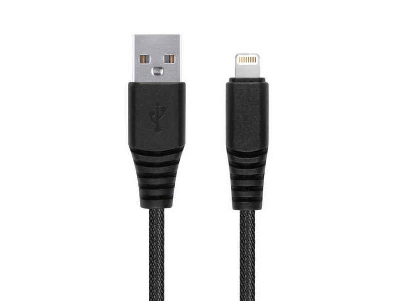 

Аксессуар SmartBuy USB - Lightning 3.0m 2A Black iK-530n-2, iK-530n-2