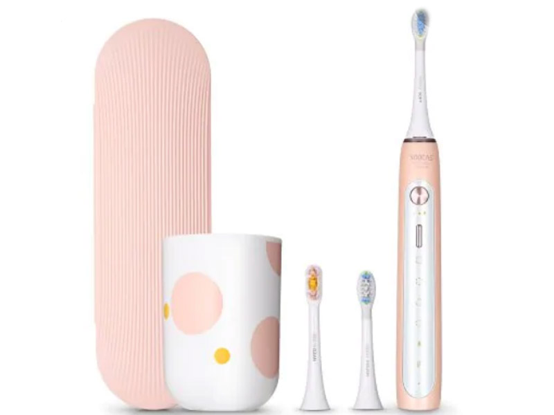 фото Зубная электрощетка xiaomi soocas sonic electric toothbrush x5 fen pink выгодный набор + серт. 200р!!!