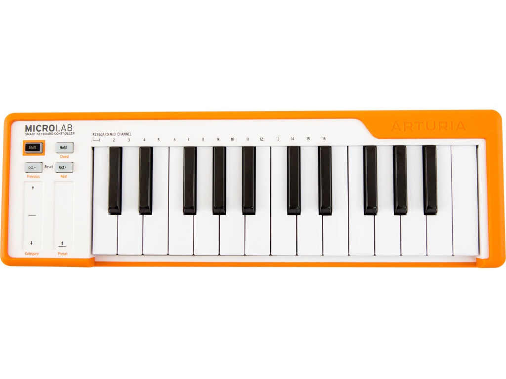 

MIDI-клавиатура Arturia Microlab Orange, Microlab