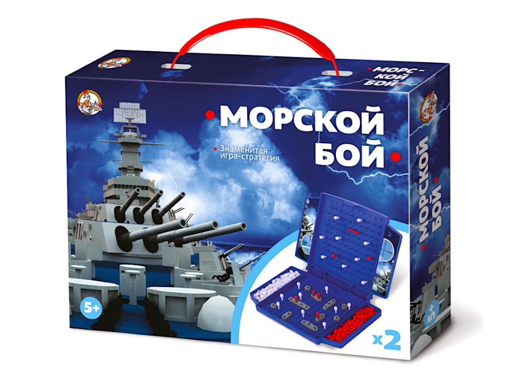 

Настольная игра Десятое Королевство Морской бой мини 02152, Морской бой мини 02152