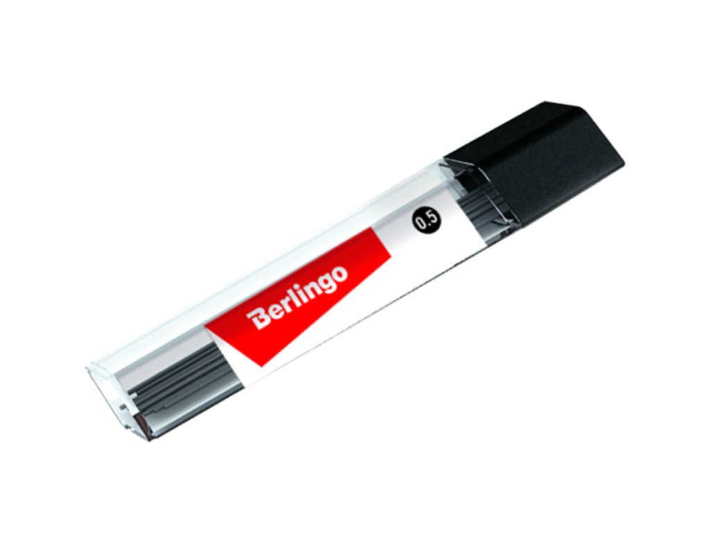 

Грифель Berlingo 12шт 0.5mm HB BSg_12002, BSg_12002