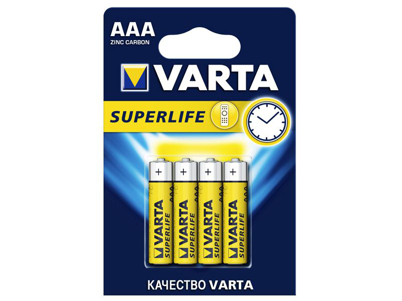 

Батарейка Varta Superlife R03 4BL 2003, VR R03/4BL SL