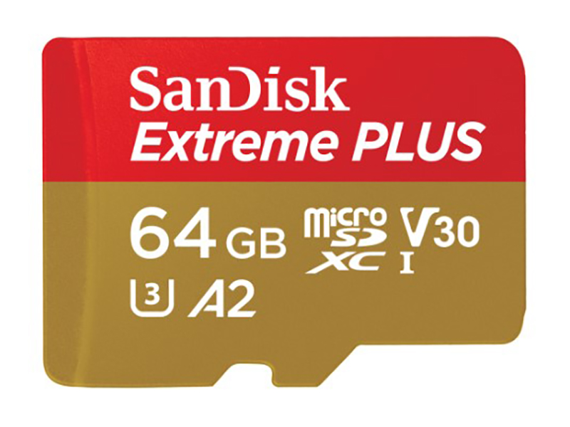 Фото - Карта памяти 64Gb - SanDisk MicroSD Extreme Plus Class 10 SDSQXBZ-064G-GN6MA флеш карта microsdxc 64gb class10 sandisk sdsqxa2 064g gn6ma extreme adapter