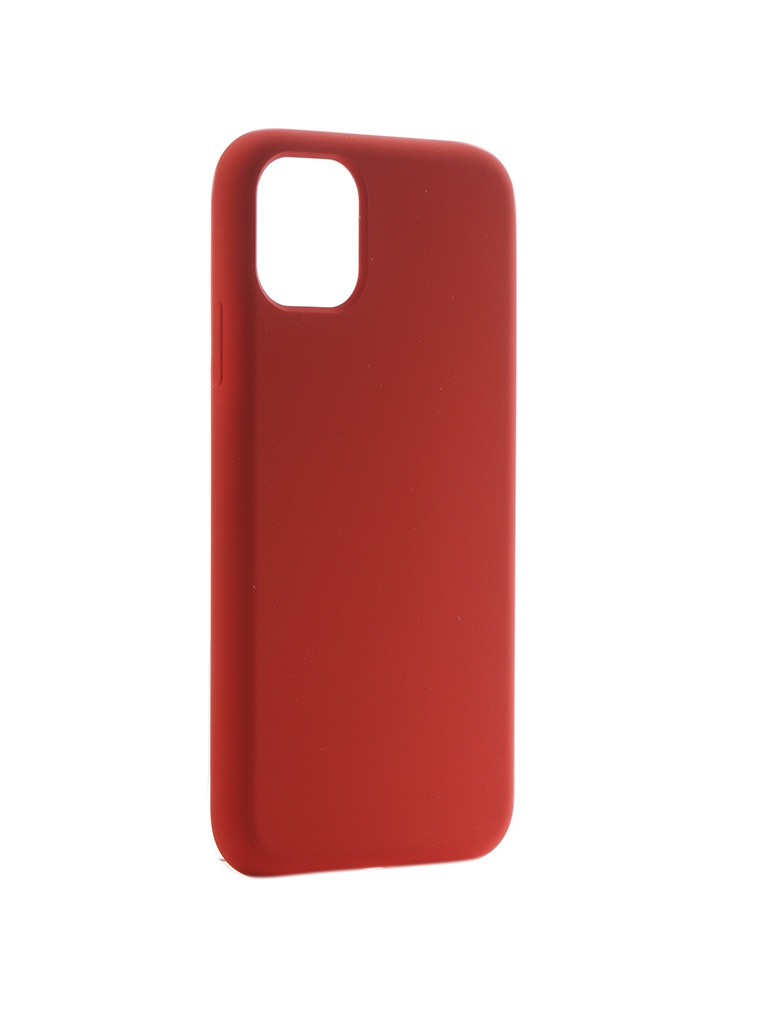 фото Чехол hardiz для apple iphone 11 liquid silicone case red hrd822202