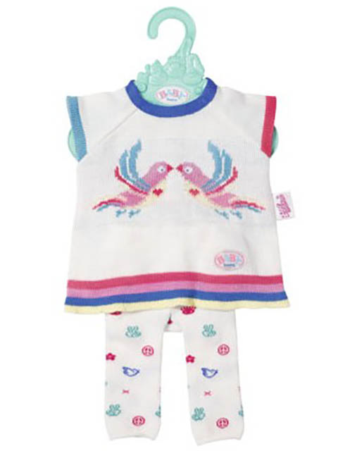 Одежда для куклы Zapf Creation Baby Born Трикотажный костюмчик 826-966
