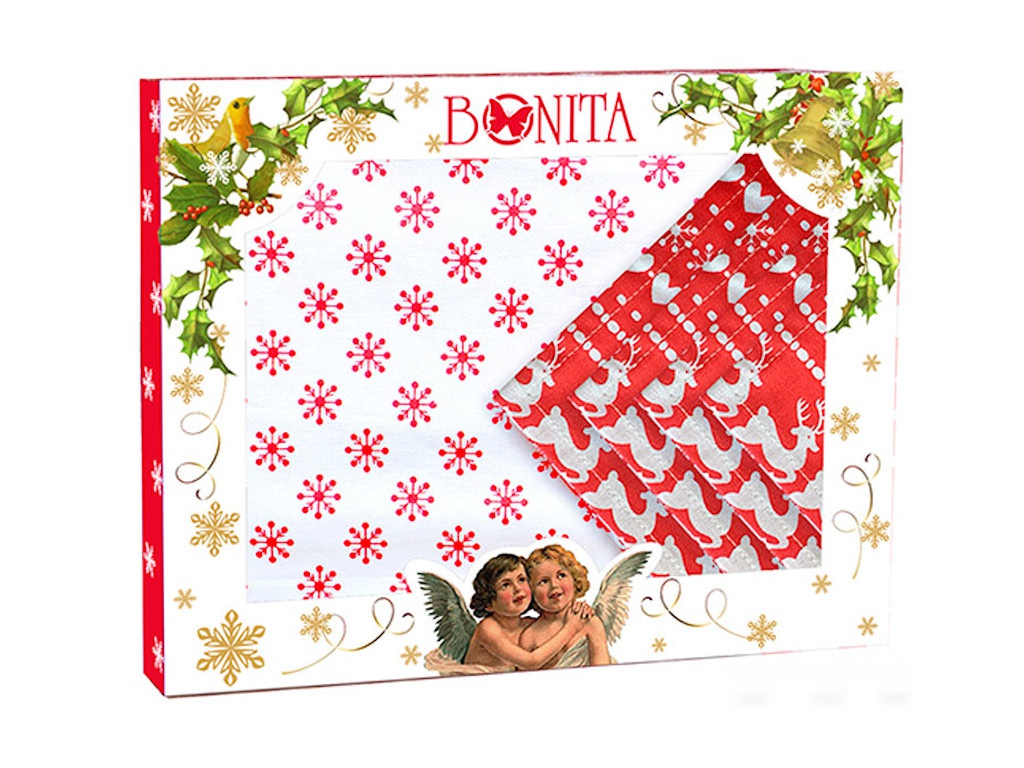 фото Подарочный столовый набор Bonita Новогоднее чудо 11010118017