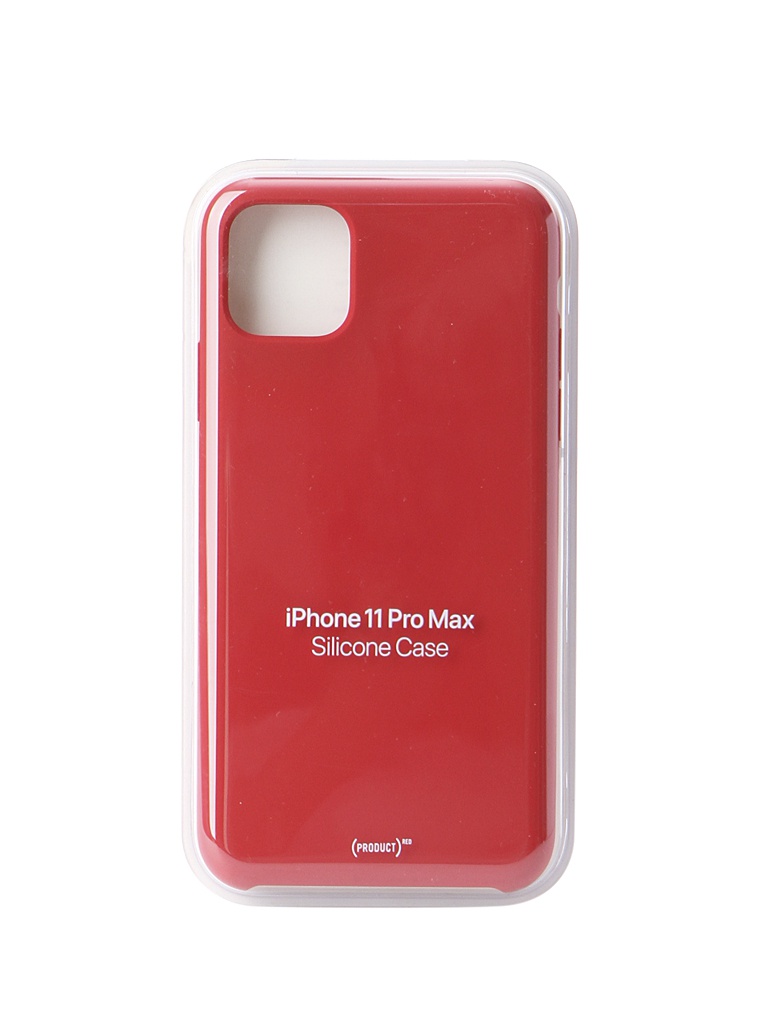 

Аксессуар Чехол для APPLE iPhone 11 Pro Max Silicone Case Red MWYV2ZM/A, MWYV2ZM/A