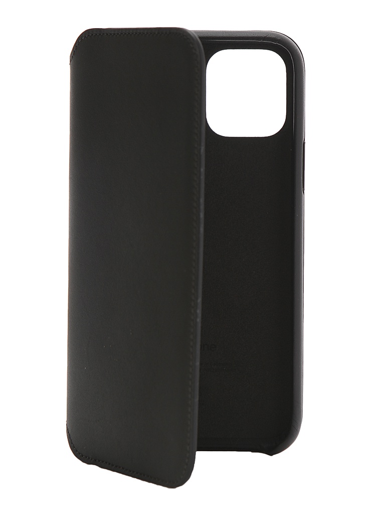 фото Чехол для apple iphone 11 pro leather folio black mx062zm/a