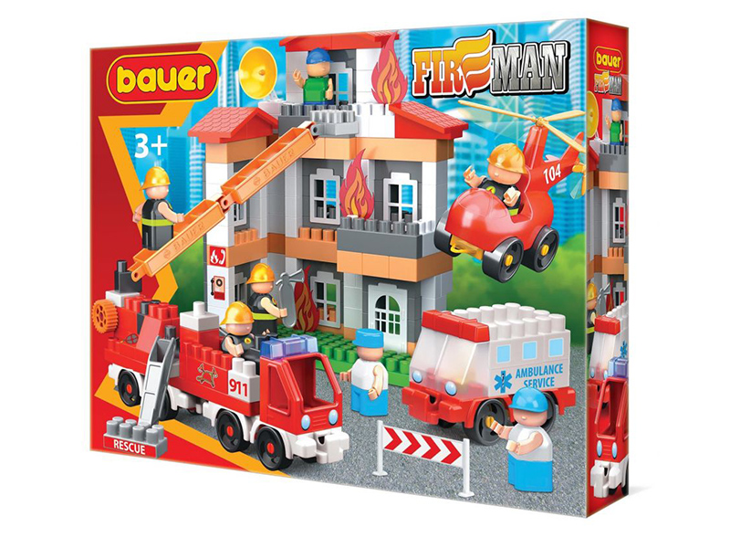 

Конструктор Bauer Fireman Тушение пожара 743, Fireman Тушение пожара 743