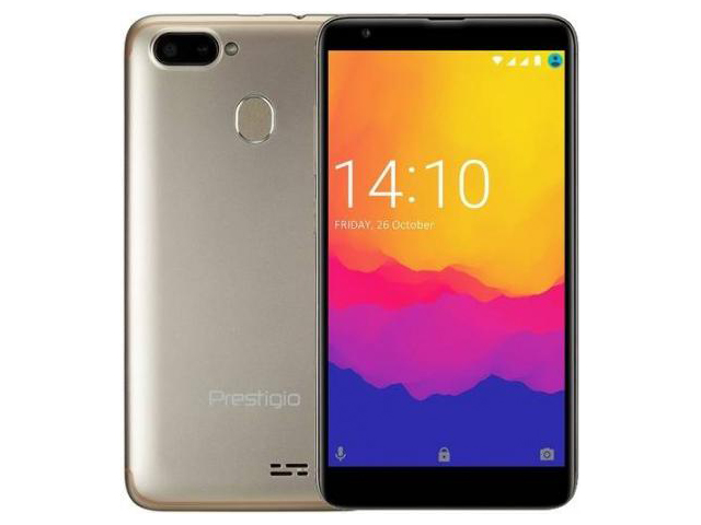 фото Сотовый телефон Prestigio MultiPhone Muze H5 5523 Duos Gold