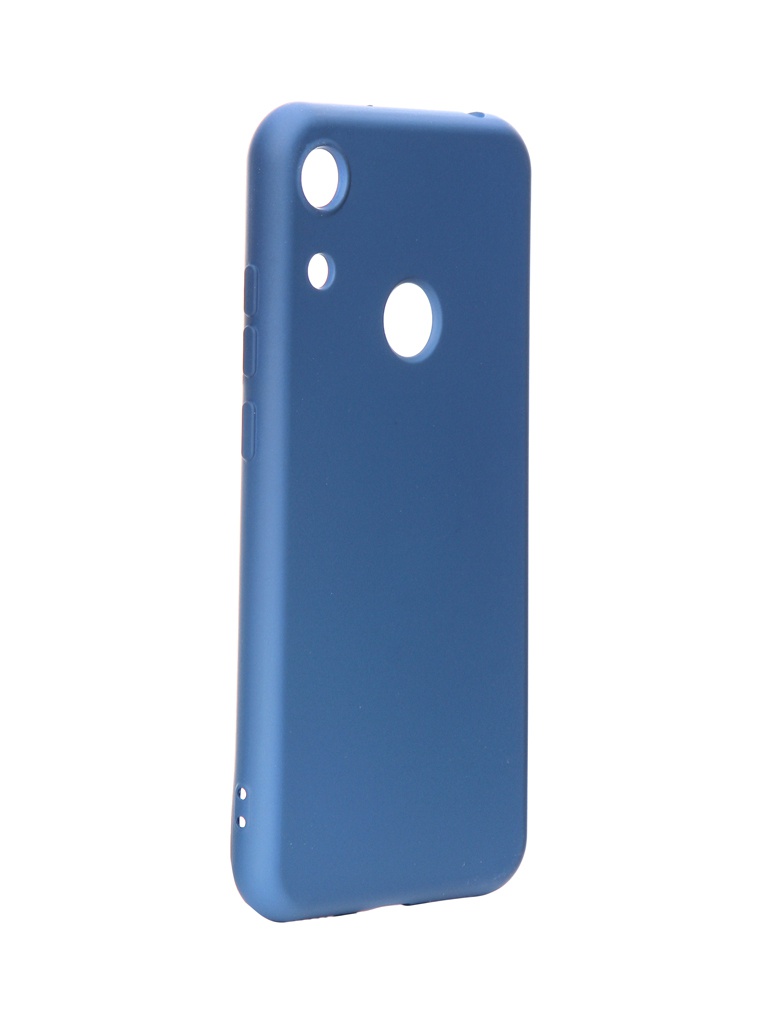 фото Чехол df для honor 8a/8a pro silicone blue hworiginal-03 df-group