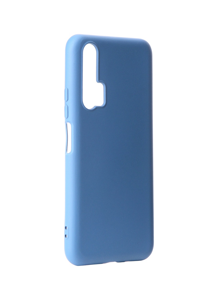 фото Чехол df для honor 20 pro silicone blue hworiginal-02 df-group