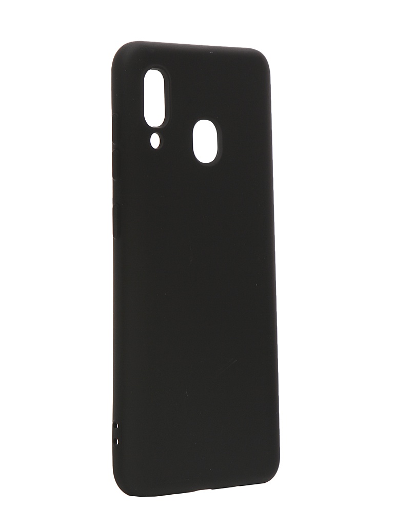 

Аксессуар Чехол с микрофиброй DF для Samsung Galaxy A20/A30 Silicone Black sOriginal-02, sOriginal-02