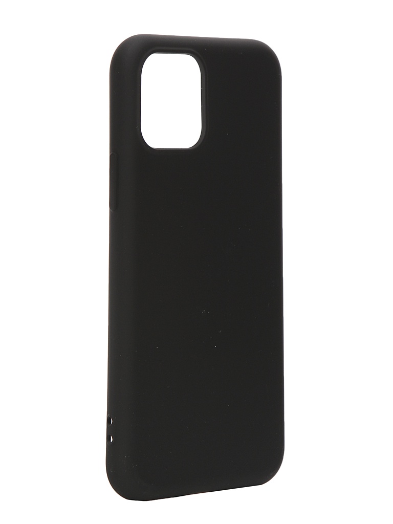 фото Чехол df для apple iphone 11 pro с микрофиброй silicone black ioriginal-02 df-group