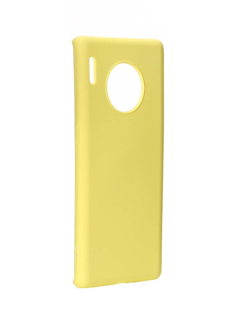 фото Чехол df для huawei mate 30 pro silicone yellow hworiginal-06 df-group