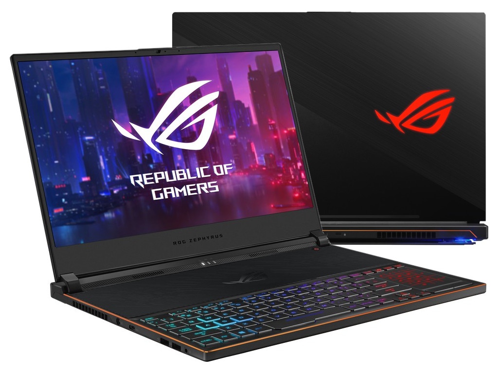 

Ноутбук ASUS ROG GX531GM-ES021T 90NR0101-M00470 (Intel Core i7-8750H 2.2GHz/24576Mb/512Gb SSD/No ODD/nVidia GeForce GTX 1060 6144Mb/Wi-Fi/Bluetooth/Cam/15.6/1920x1080/Windows 10 64-bit), 90NR0101-M00470