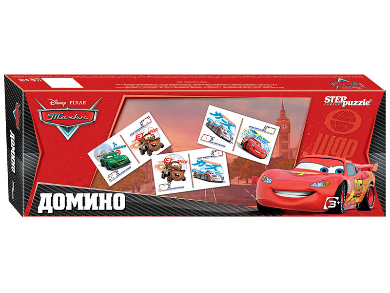 

Настольная игра Step Puzzle Домино. Disney. Тачки 80107, 80107