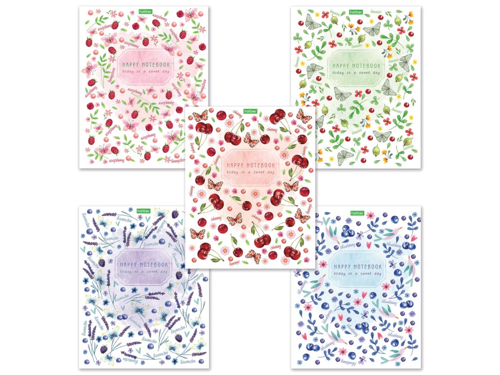 

Тетрадь Hatber ECO Sweet Day А5 48 листов 48Т5C1, 48Т5C1