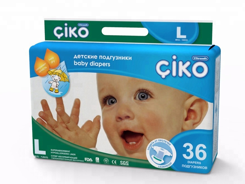 

Подгузники Ciko L 9-14kg