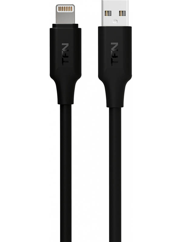 фото Аксессуар TFN USB - Lightning 1m Black TFN-CLIGUSB1MBK