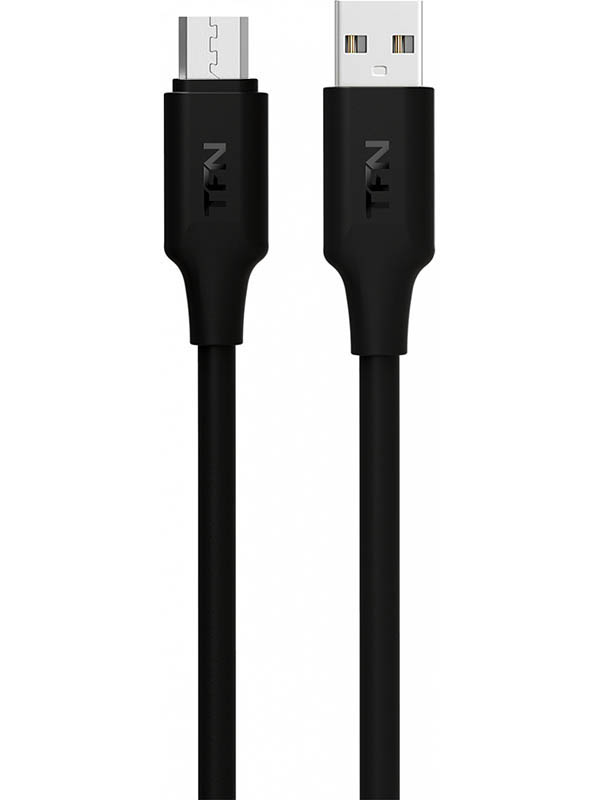 фото Аксессуар TFN USB - microUSB 3m Black TFN-CMICUSB3MBK