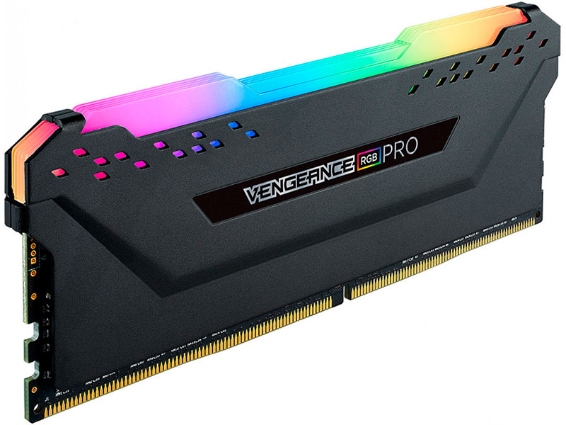 фото Модуль памяти Corsair Vengeance RGB Pro DDR4 DIMM 3200MHz PC4-25600 CL16 - 16Gb CM4X16GC3200C16W4