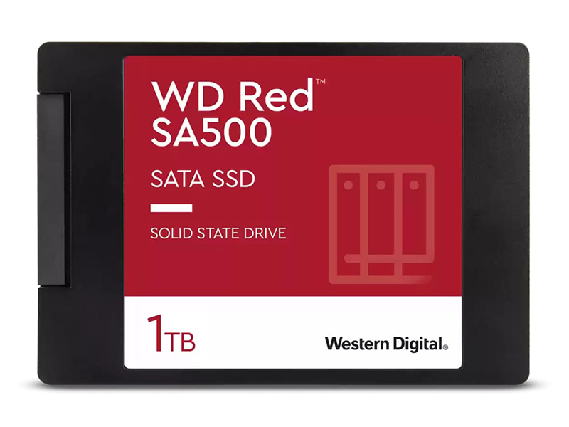 Твердотельный накопитель Western Digital 1Tb SA500 Red SSD WDS100T1R0A накопитель ssd western digital green 240gb wds240g3g0a
