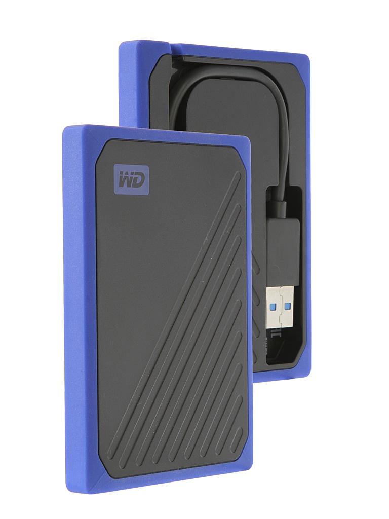 фото Жесткий диск Western Digital WD SSD My Passport Go 500Gb Blue WDBMCG5000ABT-WESN