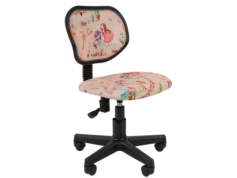 

Компьютерное кресло Chairman Kids 106 Принцессы ткань Black 00-07038187, Kids 106