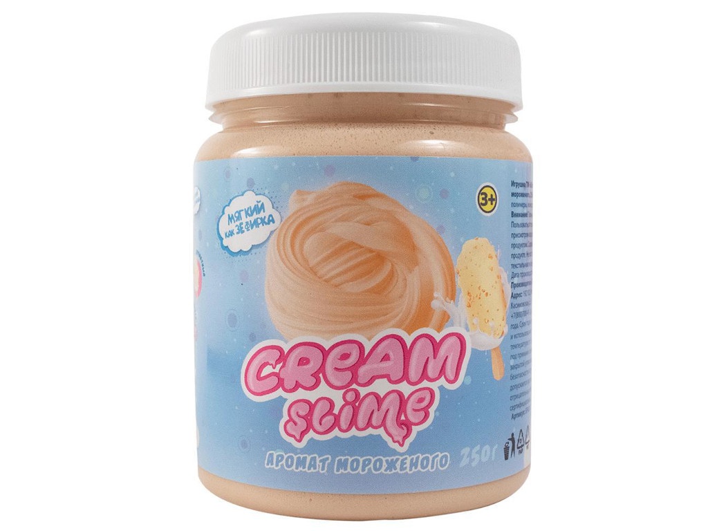 фото Слайм Slime Cream-Slime 250гр с ароматом мороженого SF02-I