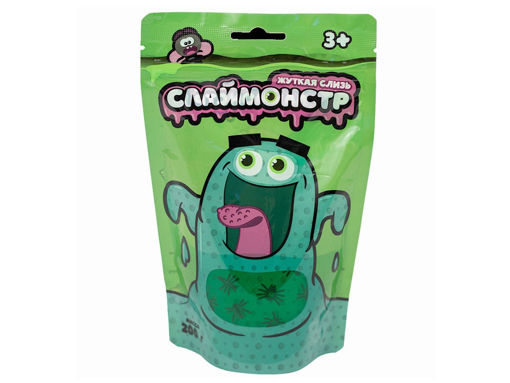 

Слайм Slime Слаймонстр Жуткая слизь SM200-01 Green, SM200-01