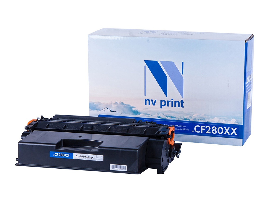 

Картридж NV Print NV-CF280XX Black для LaserJet Pro M401d/M401dn/M401dw/M401a/M401dne/MFP-M425dw/M425dn, NV-CF280XX