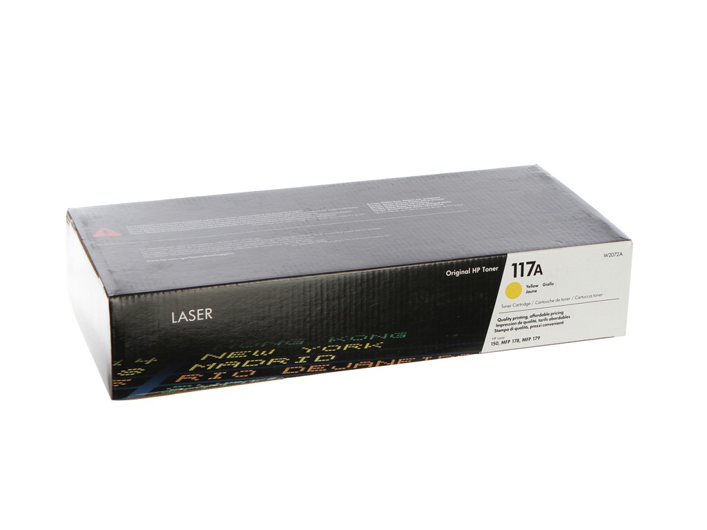 Картридж HP 117A W2072A Yellow для Color Laser 150/150nw/178nw/MFP 179fnw