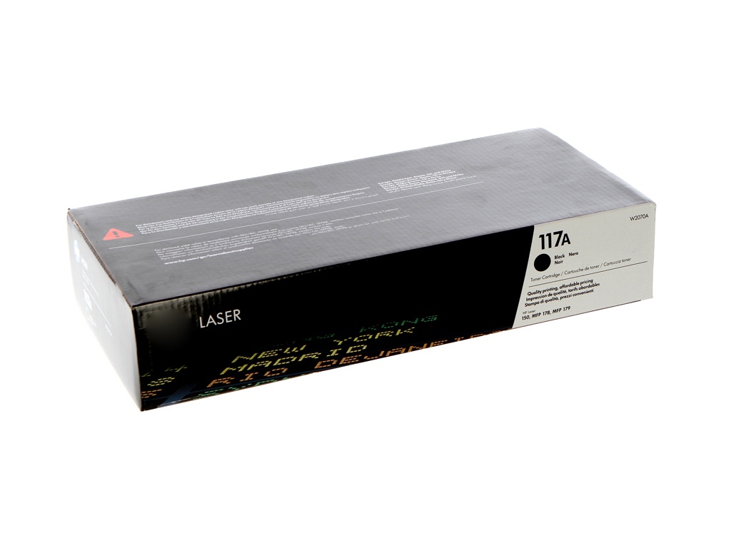 Картридж HP 117A W2070A Black для Color Laser 150/150nw/178nw/MFP 179fnw монопод interstep mp 117a black