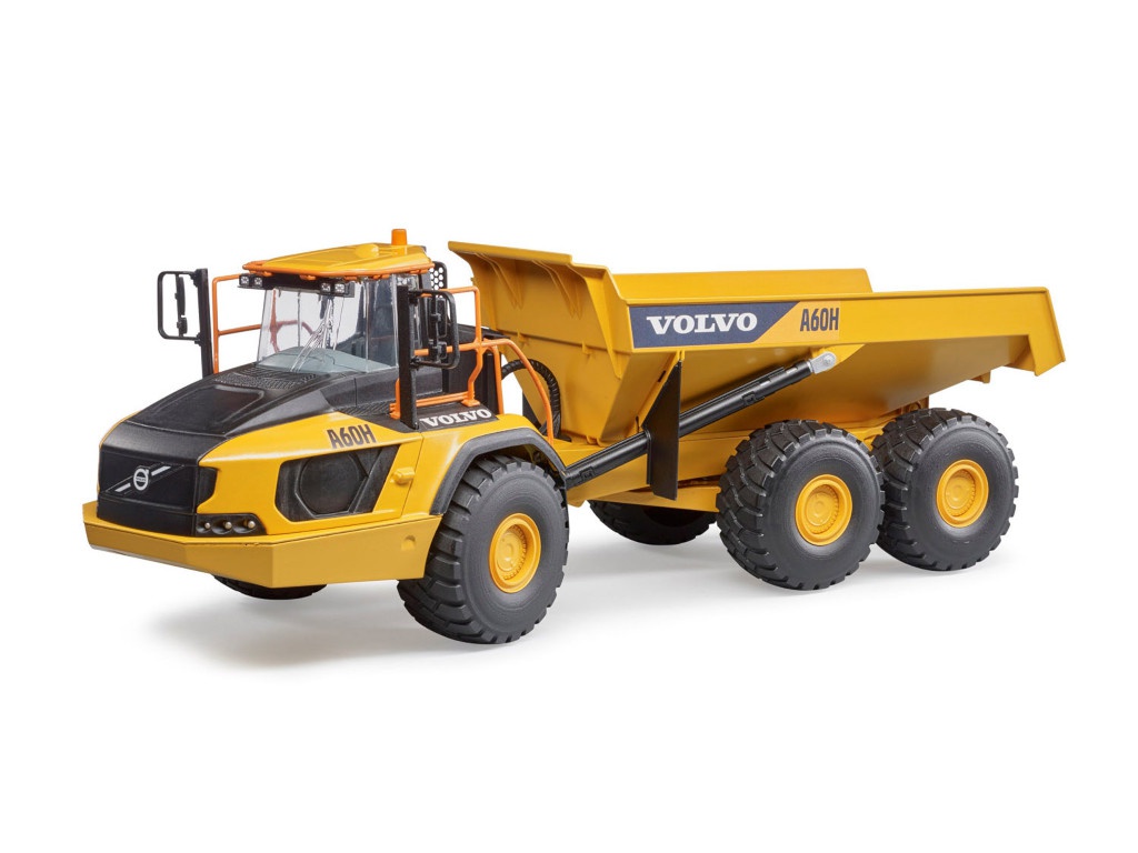 фото Игрушка Bruder Volvo A60H Сочлененный самосвал 02-455