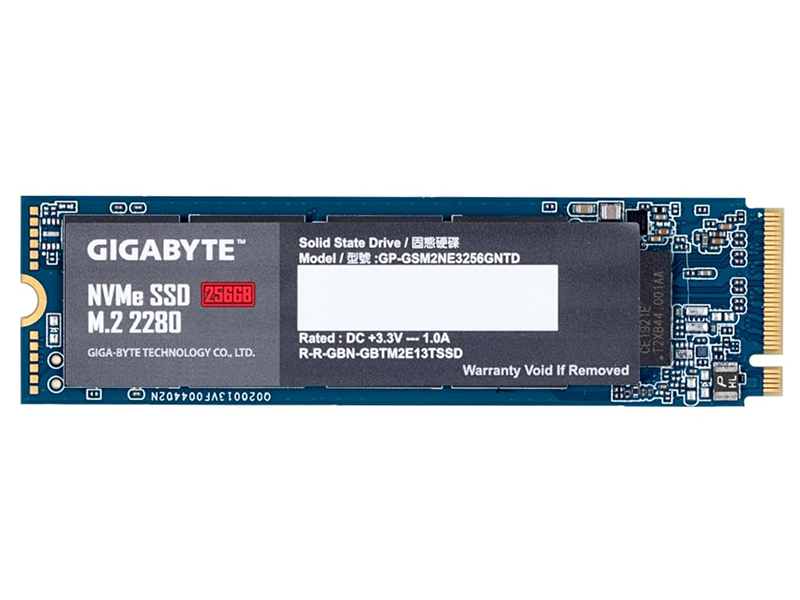 Твердотельный накопитель GigaByte 256Gb GP-GSM2NE3256GNTD