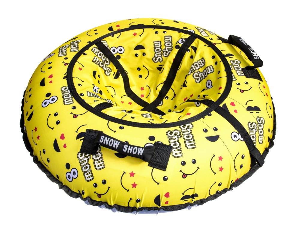 

Тюбинг RT Смайлики 105cm Yellow + автокамера, Смайлики