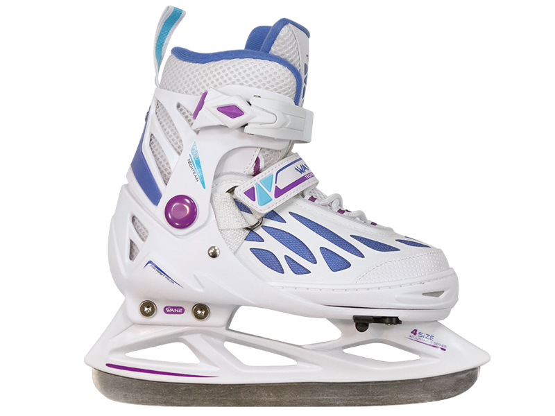 фото Коньки Tech Team WAN2 Girl 2020 р.39-42 White-Blue