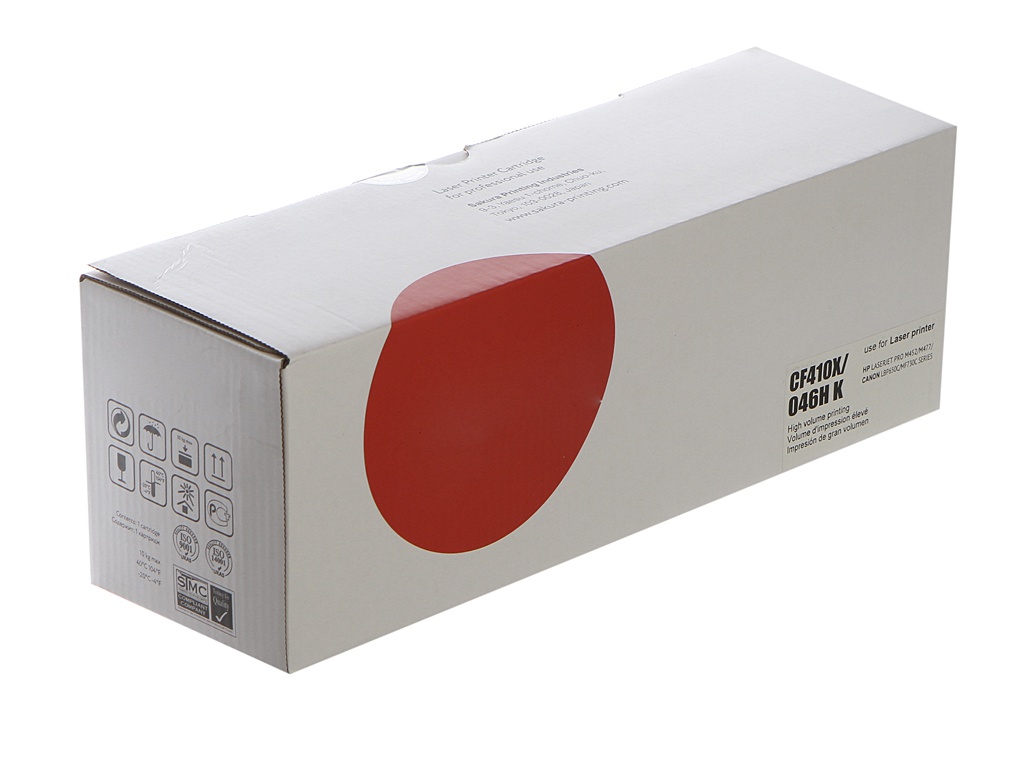 

Картридж Sakura SACF410X/046HBK Black для HP LaserJet Pro M452nw/M452dn/M477fnw/M477fdw/M477fdn/M377dw/Canon i-Sensys LBP653Cdw/LBP654Cx/MF732Cdw, SACF410X/046HBK
