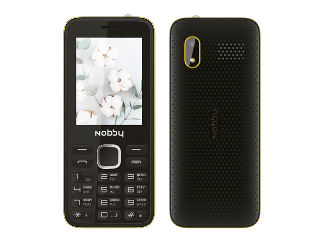 

Сотовый телефон Nobby 221 Black-Yellow, Nobby 221