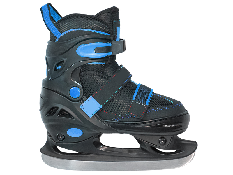 фото Коньки Tech Team Cubo Boy 2020 р.31-34 Black-Blue