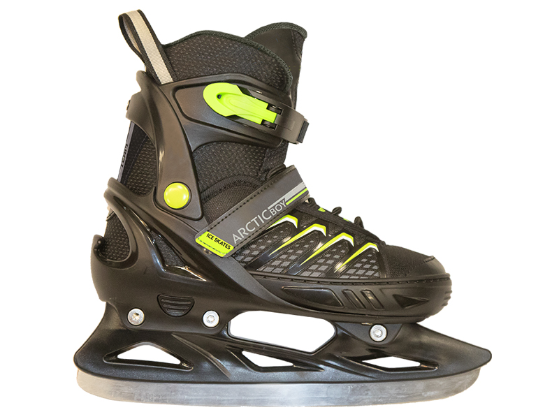 фото Коньки Tech Team Arctic Boy 2020 р.37-40 Black-Light Green